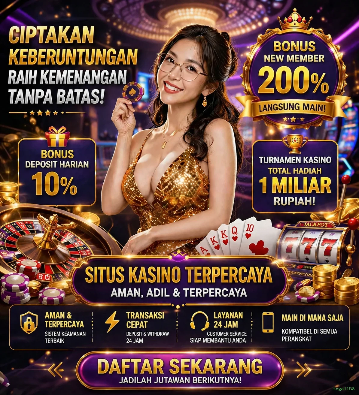 togel158 Platform Game Terpercaya untuk Pemain Indonesia